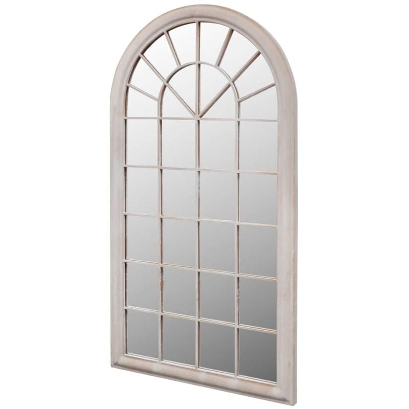 foto del prodotto vidaxl specchio giardino rustico con arcata 60x116 cm interni esterni
