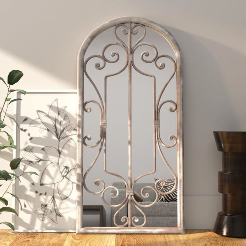 foto del prodotto vidaxl specchio sabbia 100x45 cm ferro per uso interno