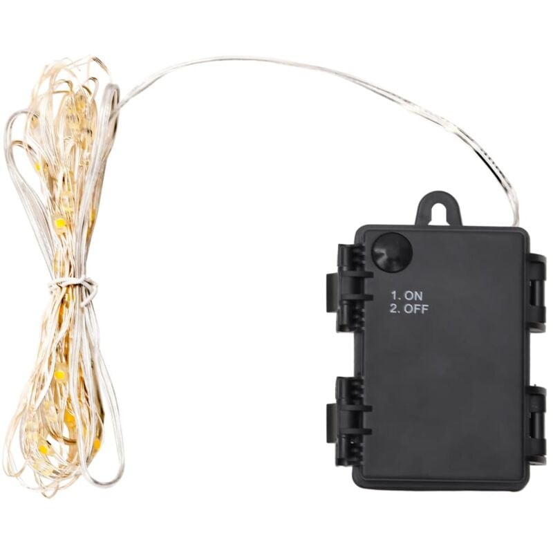 foto del prodotto vidaxl stringa di luci led con 90 led e ventola 900 cm