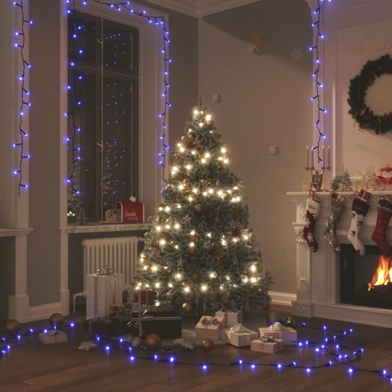 foto del prodotto vidaxl stringa led con 2000 luci led blu 200 m pvc
