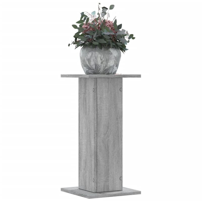 foto del prodotto vidaxl supporti per piante 2 pz grigio sonoma 30x30x60cm in truciolato