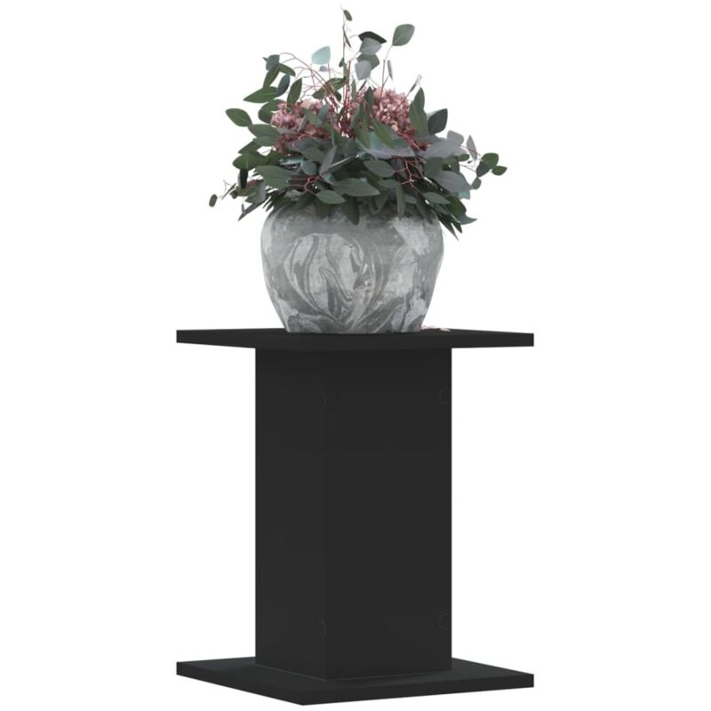 foto del prodotto vidaxl supporti per piante 2 pz neri 30x30x40 cm legno multistrato