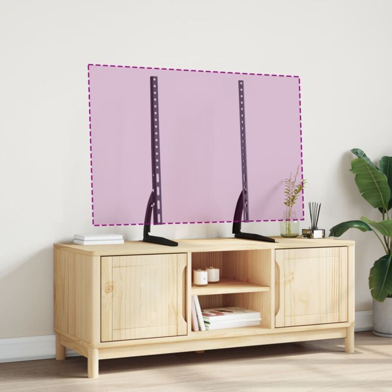 foto del prodotto vidaxl supporti tv 2pz per schermo 37 75 max vesa 600x400 mm 45kg