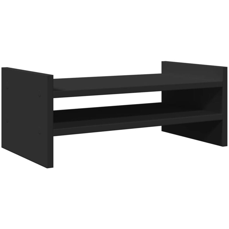 foto del prodotto vidaxl supporto per monitor nero 50x27x20 cm in truciolato