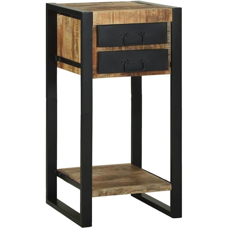 foto del prodotto vidaxl supporto per telefono 40x40x80 cm legno massello di mango grezzo