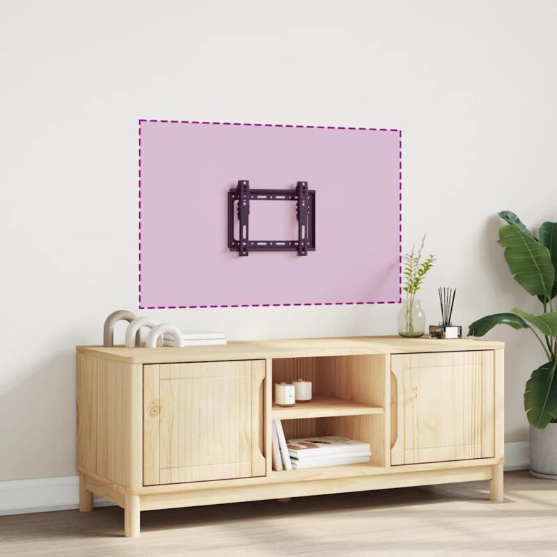 foto del prodotto vidaxl supporto tv a muro per schermo 14 42 max vesa 200x200 mm 30kg