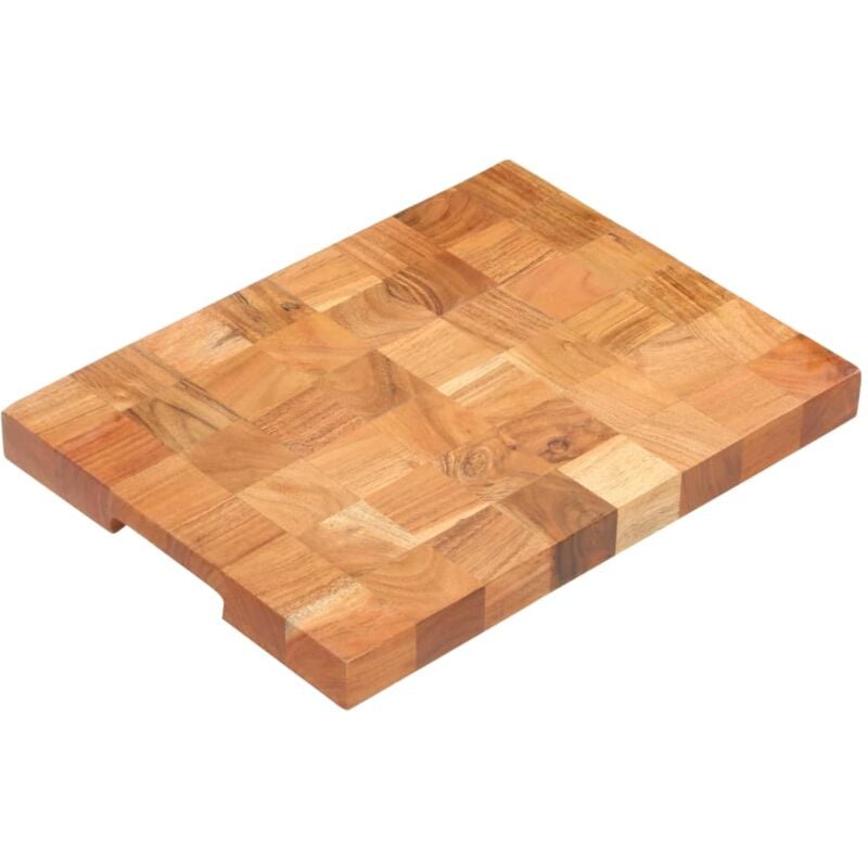 foto del prodotto vidaxl tagliere 40x30x3,8 cm in legno massello di acacia