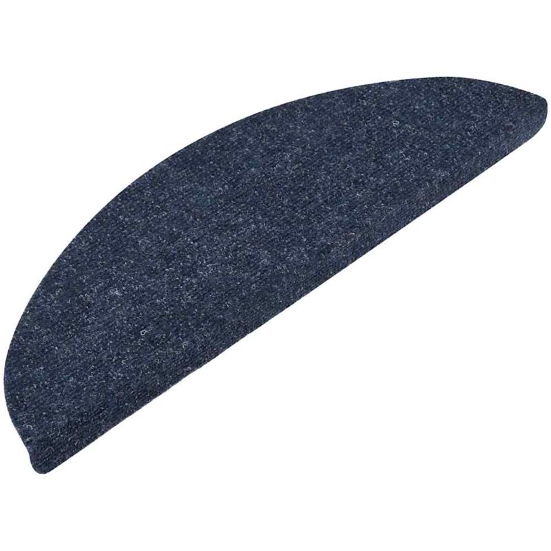 foto del prodotto vidaxl tappetini autoadesivi per scale 30 pz blu 56x17x3 cm