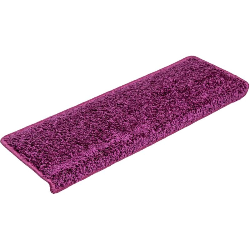 foto del prodotto vidaxl tappetini per scale 20 pz 65x21x4 cm viola