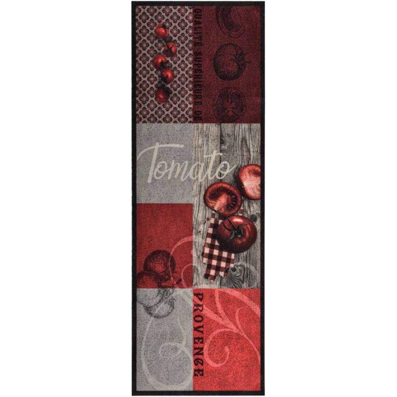 foto del prodotto vidaxl tappetino da cucina lavabile pomodori 60x300 cm