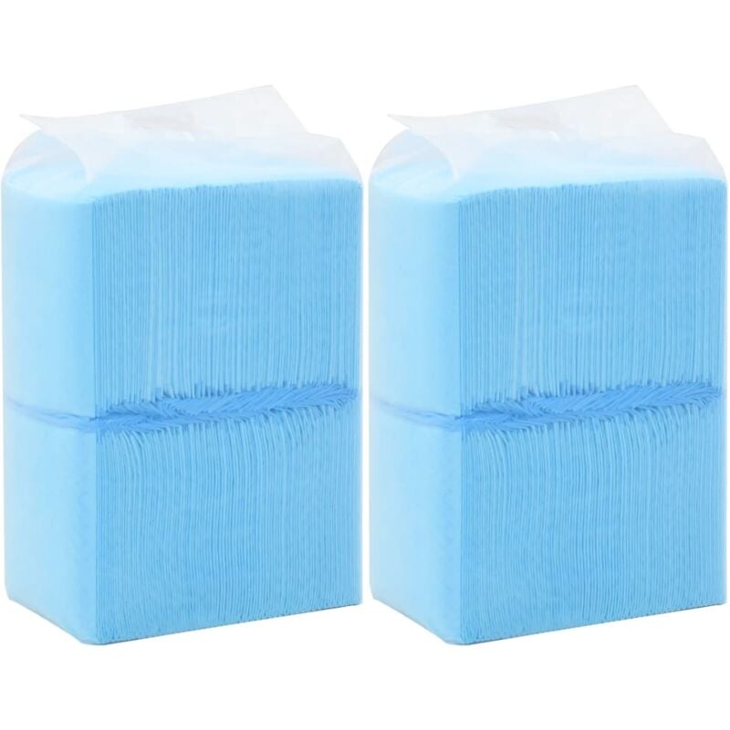 foto del prodotto vidaxl tappetino igienico per cani 45x33 cm tessuto non tessuto blu e bianco varie quantit modelli 200 pz