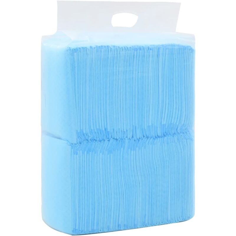 foto del prodotto vidaxl tappetino igienico per cani 60x45 cm tessuto non tessuto blu e bianco varie quantit modelli 100 pz