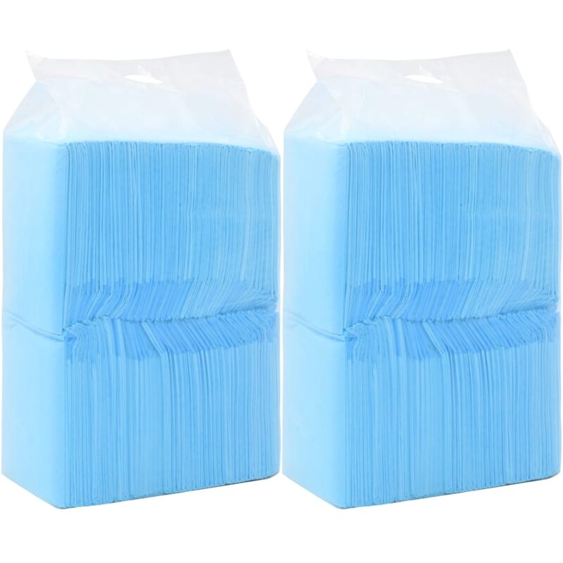 foto del prodotto vidaxl tappetino igienico per cani 90x60 cm tessuto non tessuto blu e bianco varie quantit modelli 200 pz