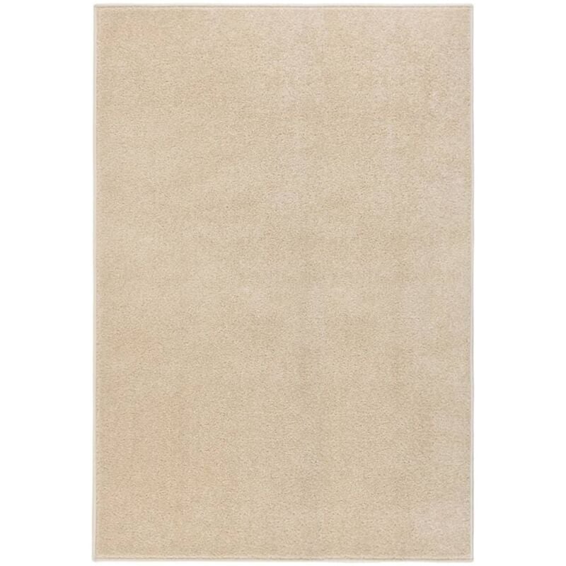 foto del prodotto vidaxl tappeto a pelo corto 160x230 cm beige