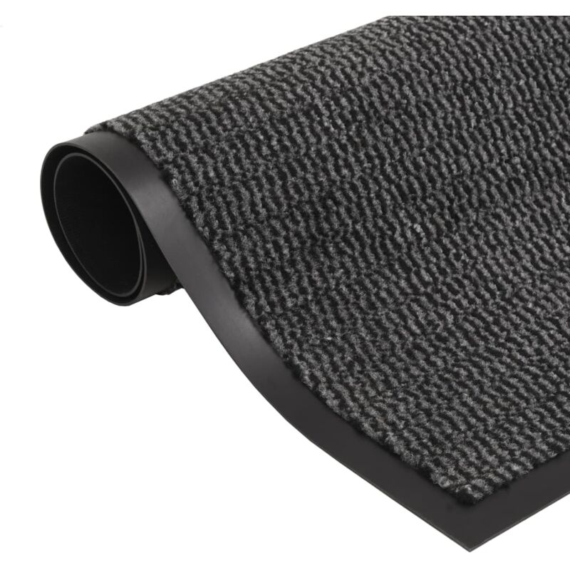 foto del prodotto vidaxl tappeto antipolvere trapuntato rettangolare 90x150cm antracite