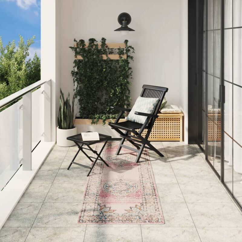 foto del prodotto vidaxl tappeto arbizu interni e esterni design vintage 80x250 cm