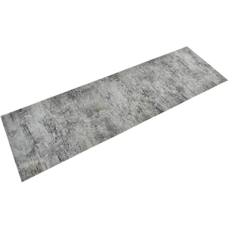 foto del prodotto vidaxl tappeto da cucina lavabile beton 60x180 cm velluto