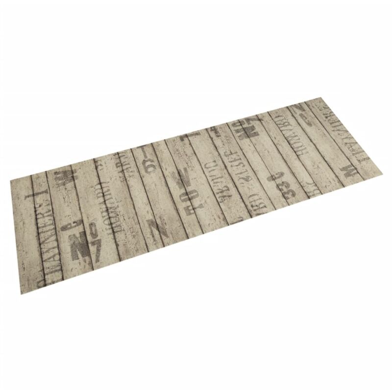 foto del prodotto vidaxl tappeto da cucina lavabile recinzione 45x150 cm in velluto