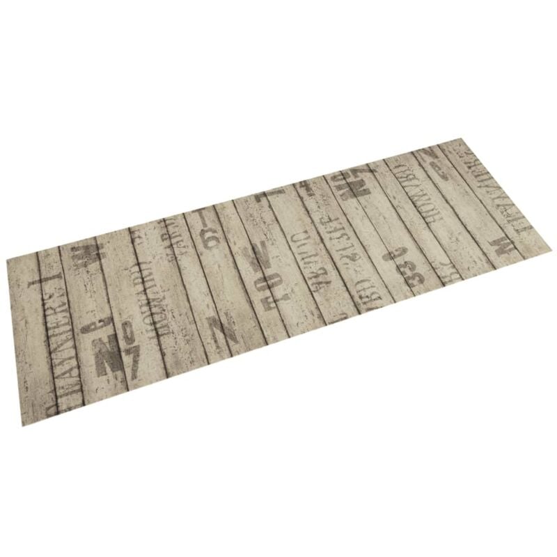 foto del prodotto vidaxl tappeto da cucina lavabile recinzione 60x180 cm in velluto