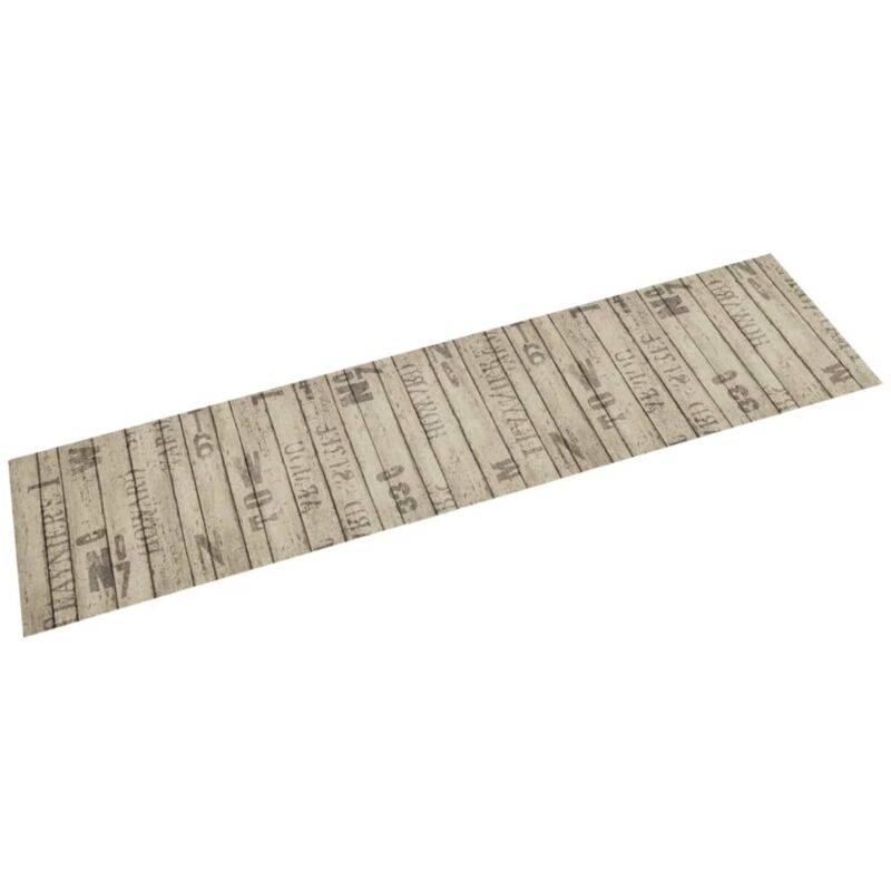 foto del prodotto vidaxl tappeto da cucina lavabile recinzione 60x300 cm in velluto