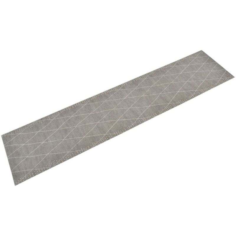 foto del prodotto vidaxl tappeto da cucina lavabile rombi 60x300 cm velluto