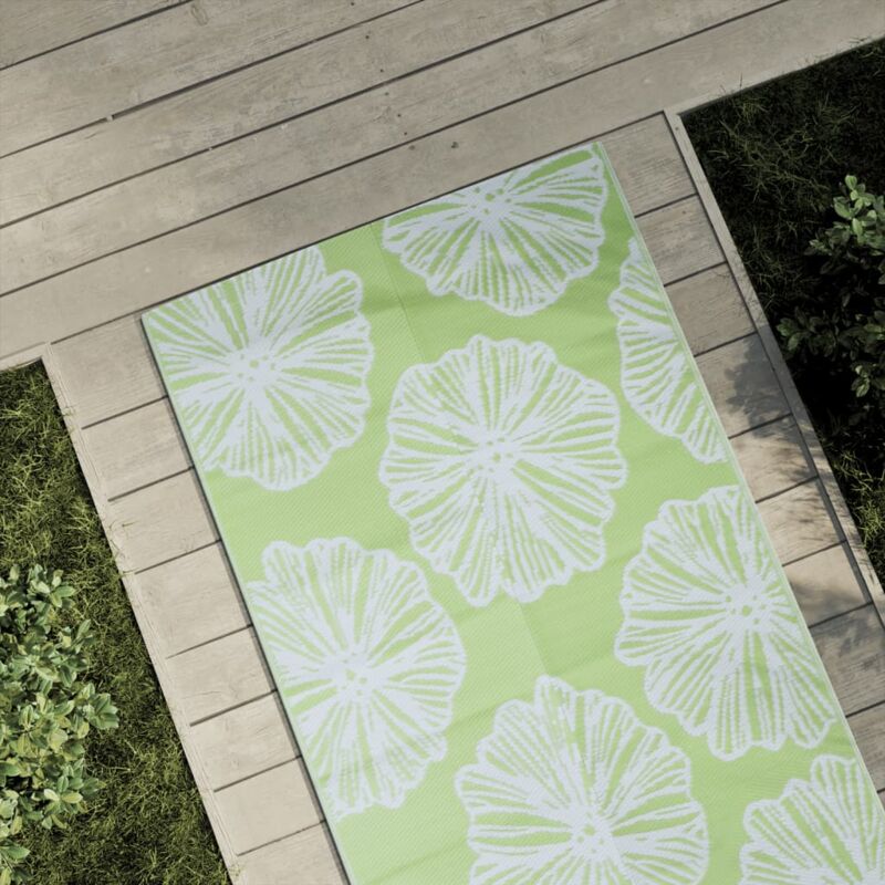 foto del prodotto vidaxl tappeto da esterno arakil verde 80x150 cm in pp