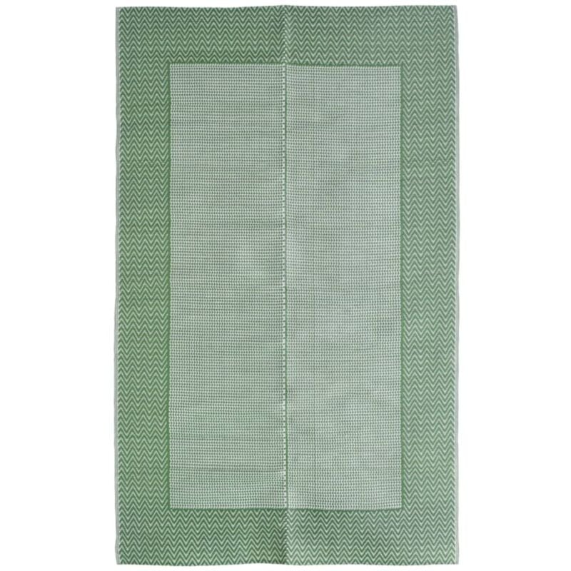 foto del prodotto vidaxl tappeto da esterno verde 160x230 cm in pp