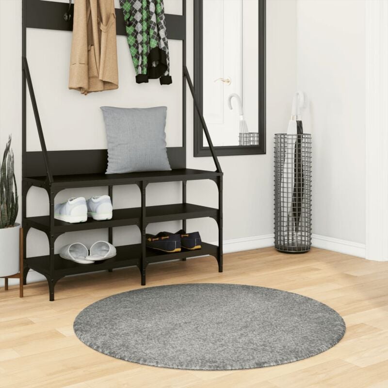 foto del prodotto vidaxl tappeto shaggy a pelo lungo moderno verde 100 cm