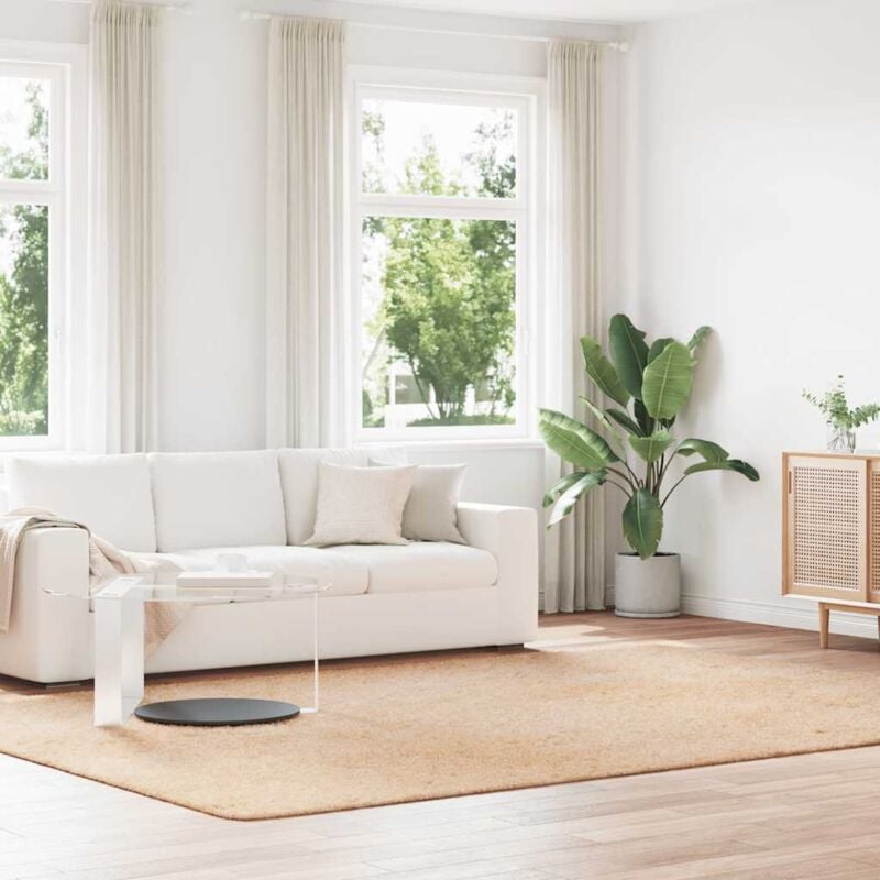 foto del prodotto vidaxl tappeto shaggy a pelo lungo navarra beige 240x340 cm poliestere