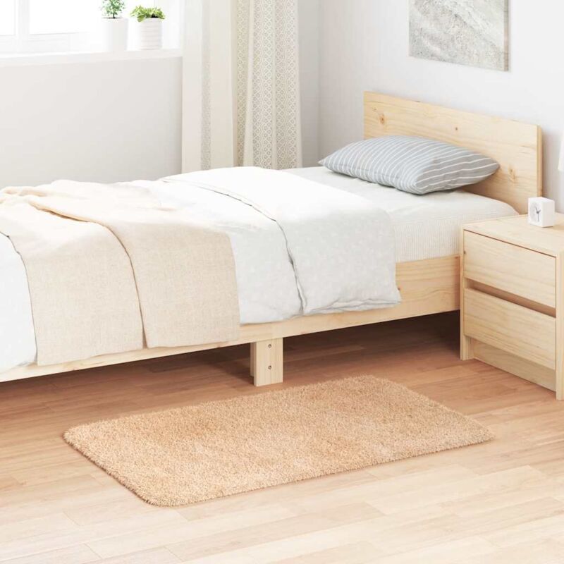 foto del prodotto vidaxl tappeto shaggy a pelo lungo navarra beige 60x100 cm poliestere