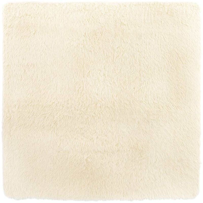 foto del prodotto vidaxl tappeto shaggy a pelo lungo navarra crema 160x160 cm poliestere