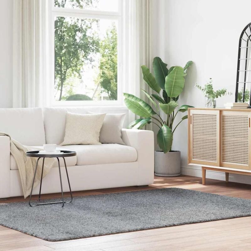 foto del prodotto vidaxl tappeto shaggy a pelo lungo navarra grigio chiaro 160x230 cm