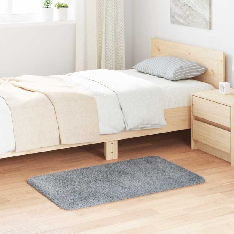 foto del prodotto vidaxl tappeto shaggy a pelo lungo navarra grigio chiaro 60x100 cm