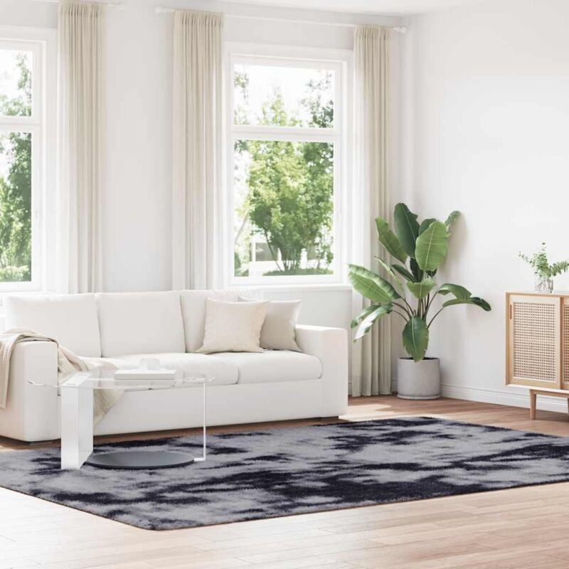 foto del prodotto vidaxl - tappeto shaggy a pelo lungo navarra grigio scuro 240x340 cm