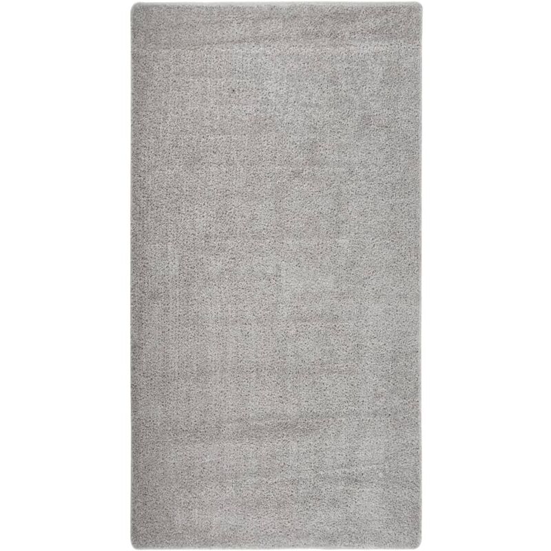 foto del prodotto vidaxl tappeto shaggy grigio chiaro 80x150 cm antiscivolo