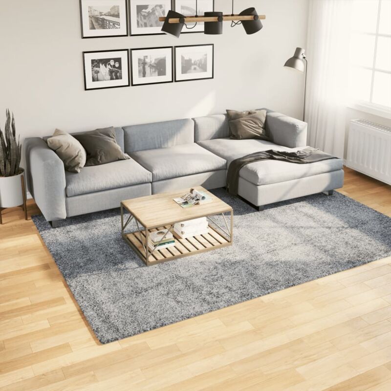 foto del prodotto vidaxl tappeto shaggy pamplona a pelo lungo moderno blu 200x280 cm