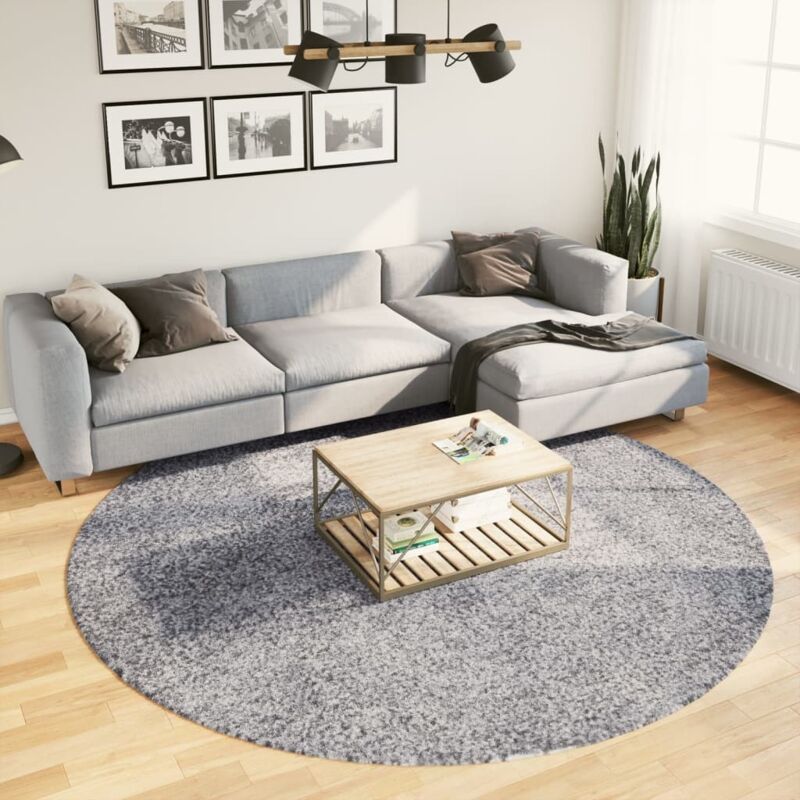 foto del prodotto vidaxl tappeto shaggy pamplona a pelo lungo moderno blu 240 cm