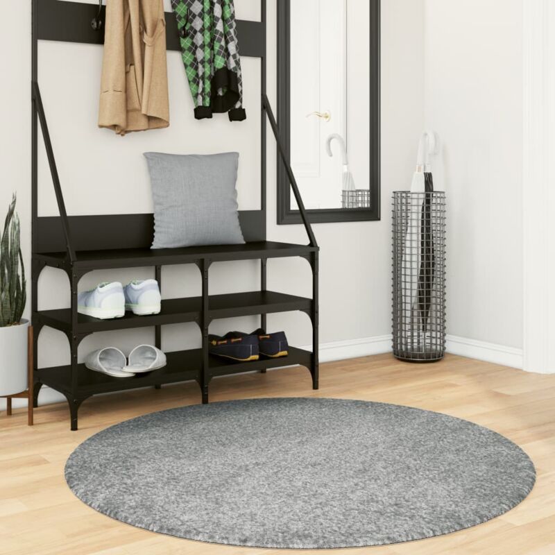 foto del prodotto vidaxl tappeto shaggy pamplona a pelo lungo moderno verde 120 cm