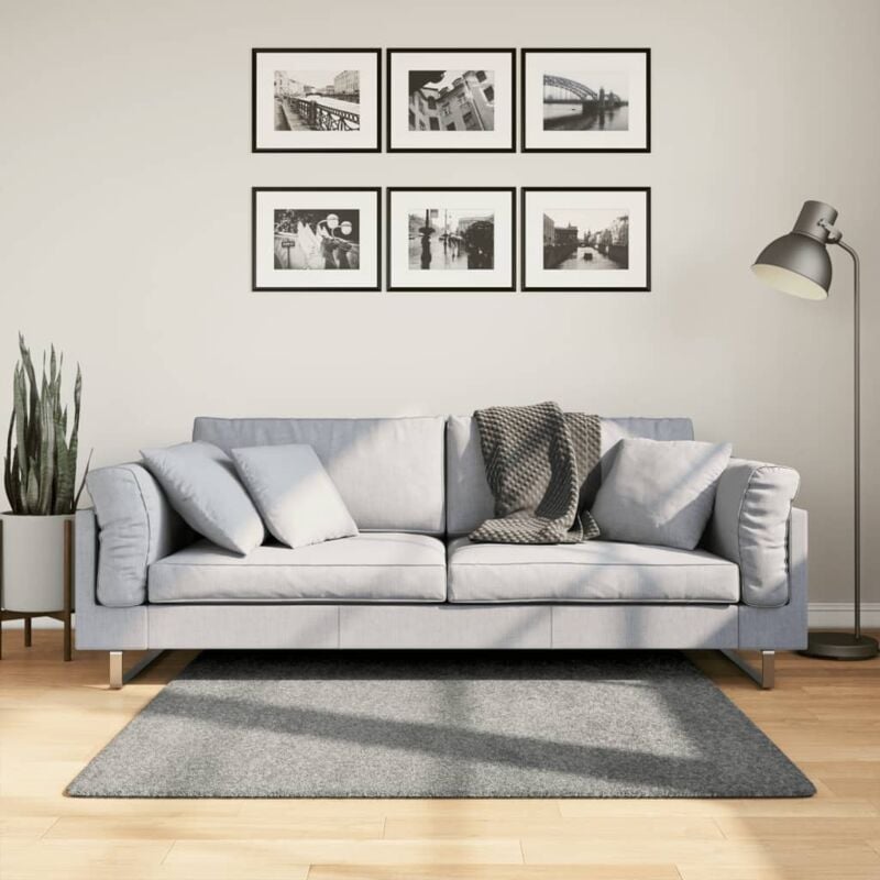 foto del prodotto vidaxl tappeto shaggy pamplona a pelo lungo moderno verde 120x120 cm