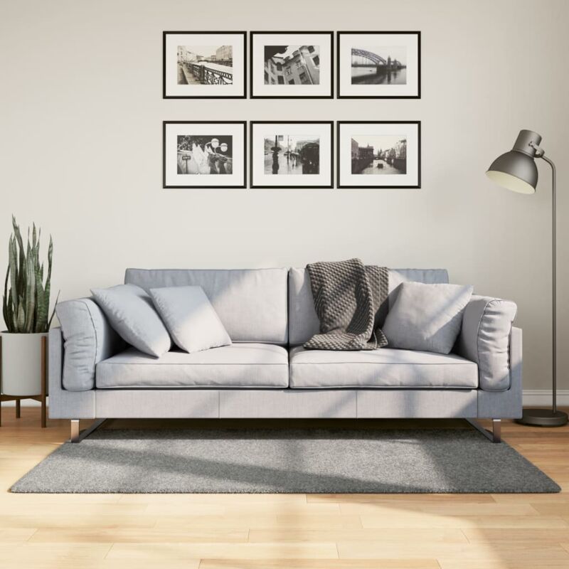foto del prodotto vidaxl tappeto shaggy pamplona a pelo lungo moderno verde 80x150 cm