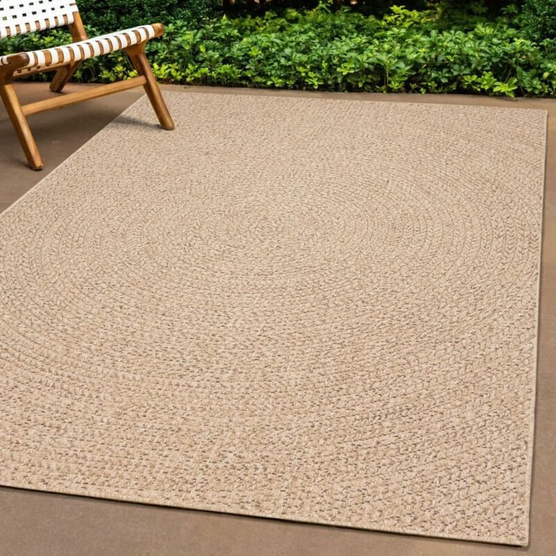 foto del prodotto vidaxl tappeto zizur 240x340 cm aspetto iuta per interni ed esterni