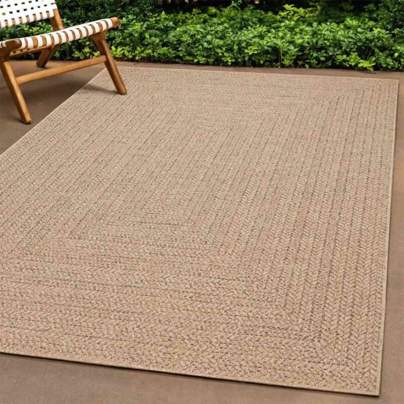 foto del prodotto vidaxl tappeto zizur 80x200 cm aspetto iuta per interni ed esterni