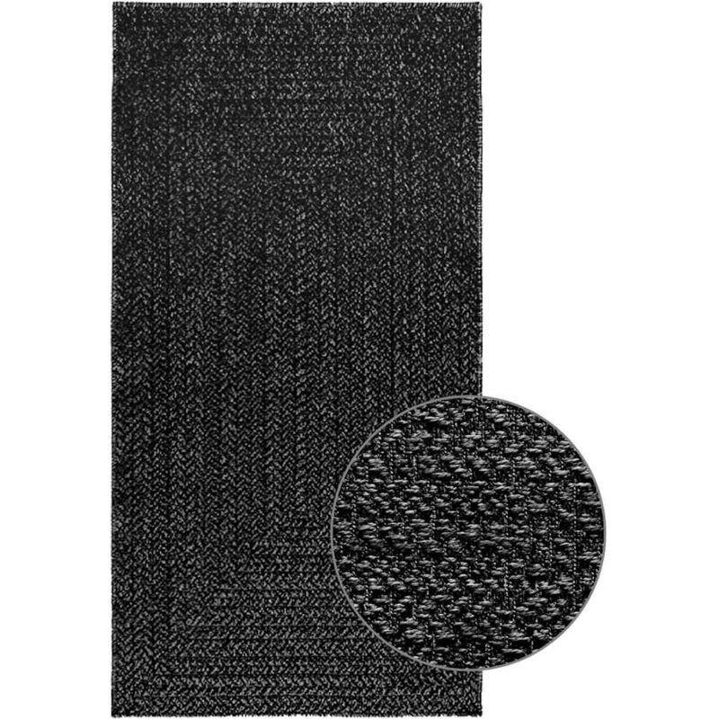 foto del prodotto vidaxl tappeto zizur antracite 80x150 cm aspetto iuta interni esterni