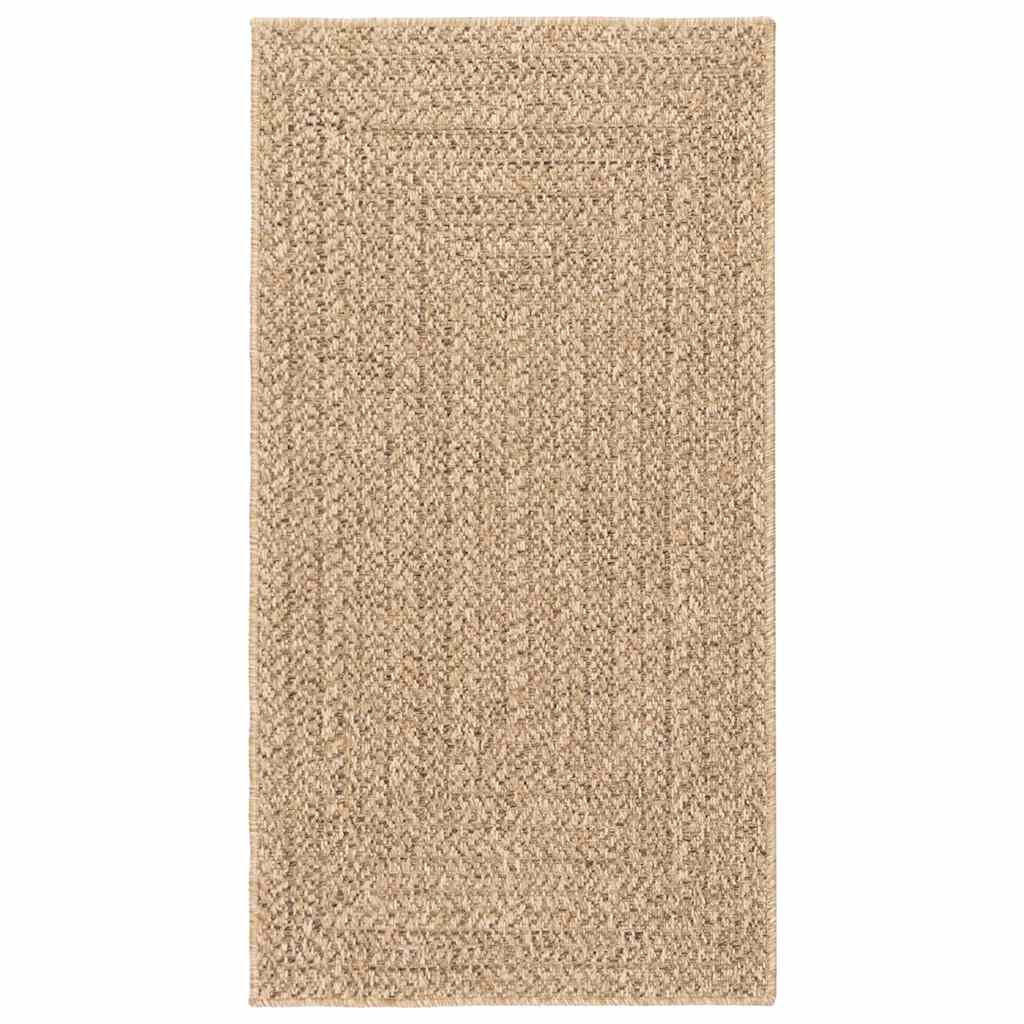 foto del prodotto vidaxl tappeto zizur beige 80x150 cm aspetto iuta interni ed esterni