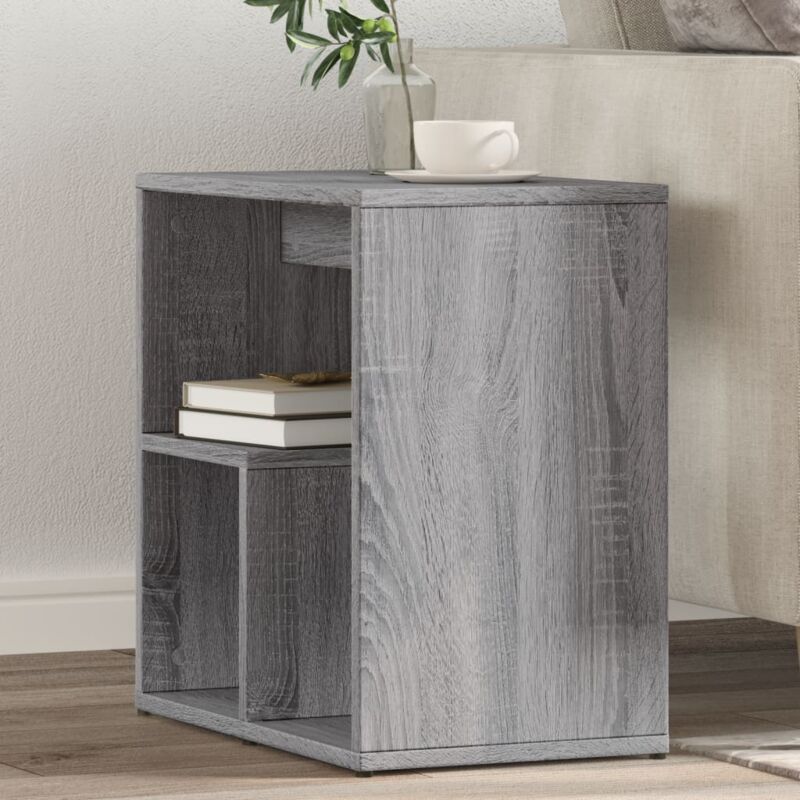 foto del prodotto vidaxl tavolini 2 pz grigio sonoma 50x30x50 cm in legno multistrato