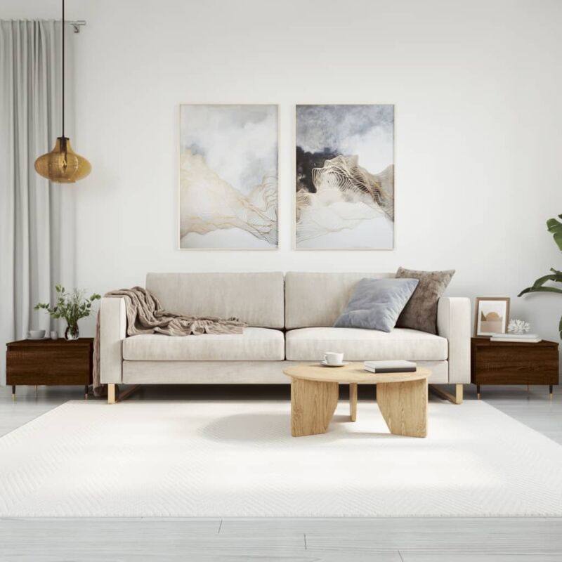 foto del prodotto vidaxl tavolini salotto 2pz rovere marrone 50x46x35 legno multistrato