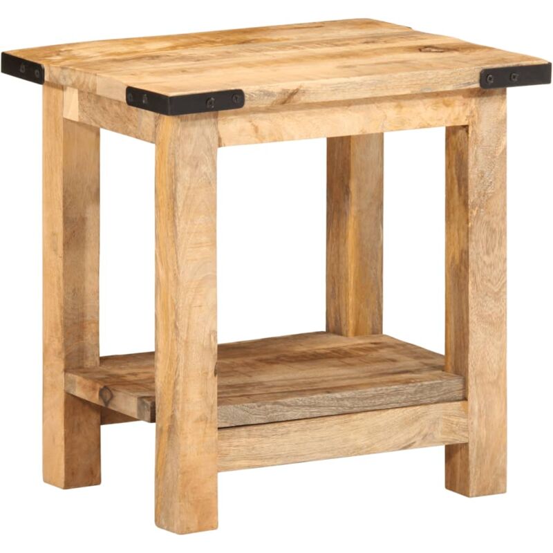 foto del prodotto vidaxl tavolino 40x30x40 cm in legno grezzo massello di mango