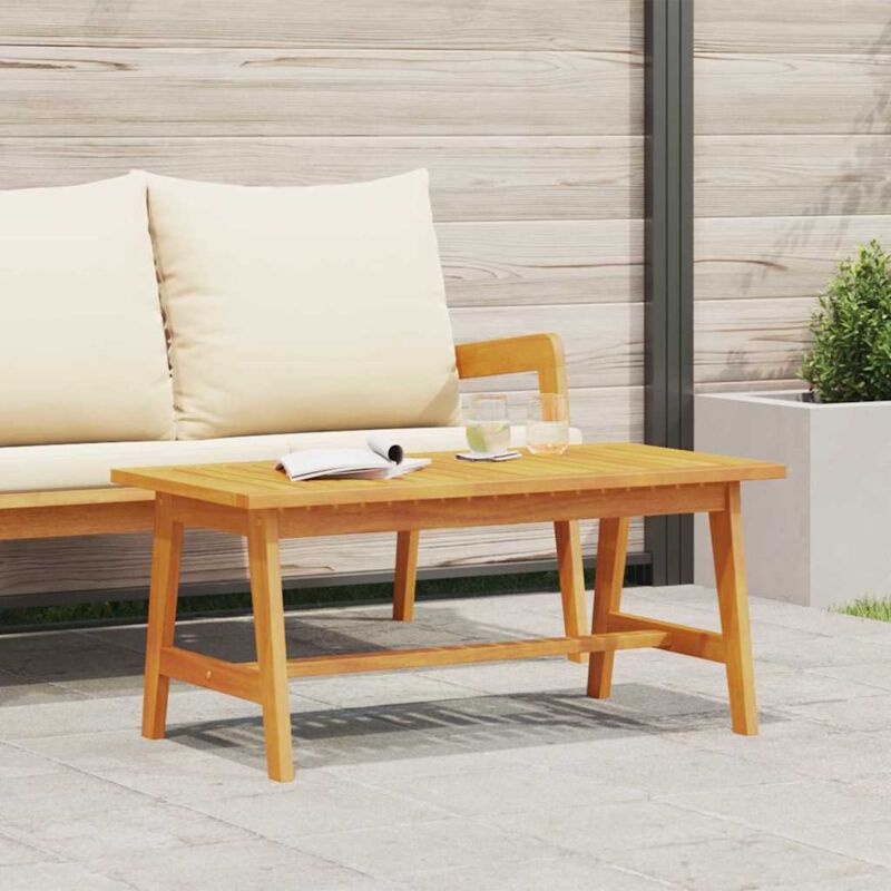 foto del prodotto vidaxl tavolino da caff 90 x 45 x 40 cm in legno massello