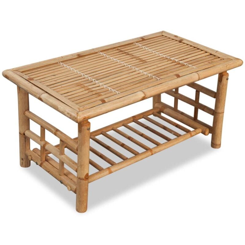 foto del prodotto vidaxl tavolino da caff in bamb 90x50x45 cm