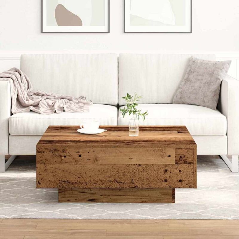foto del prodotto vidaxl tavolino da caff in legno riciclato 80x80x31 cm in legno ingegnerizzato